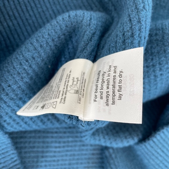 Denver Hayes Long Sleeve Crewneck Sweater Blue Women’s Size Large NEW - Picture 2 of 9